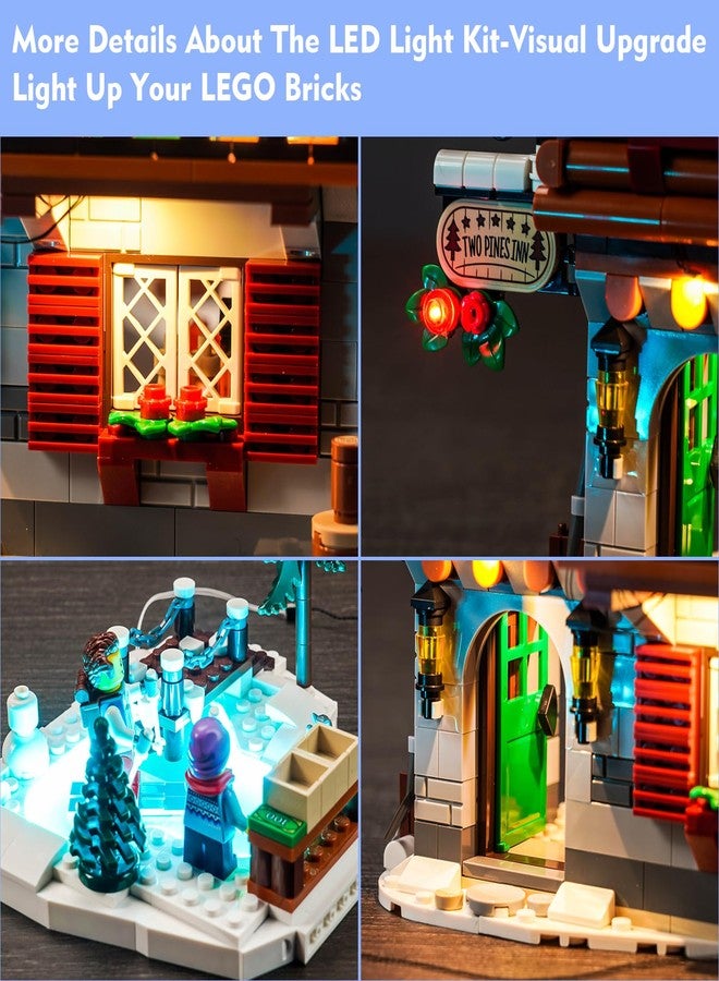 VONADO LED Light Kit for Lego Alpine Lodge 10325 Christmas Winter Village for Adults (Lights Only, No Models) - Image 2